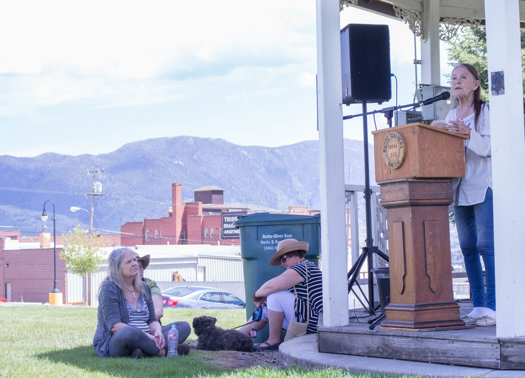 Miki Chessmore thanks Butte locals for their support